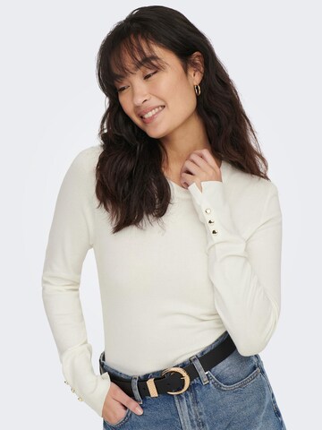 Pullover 'Julie' di ONLY in bianco