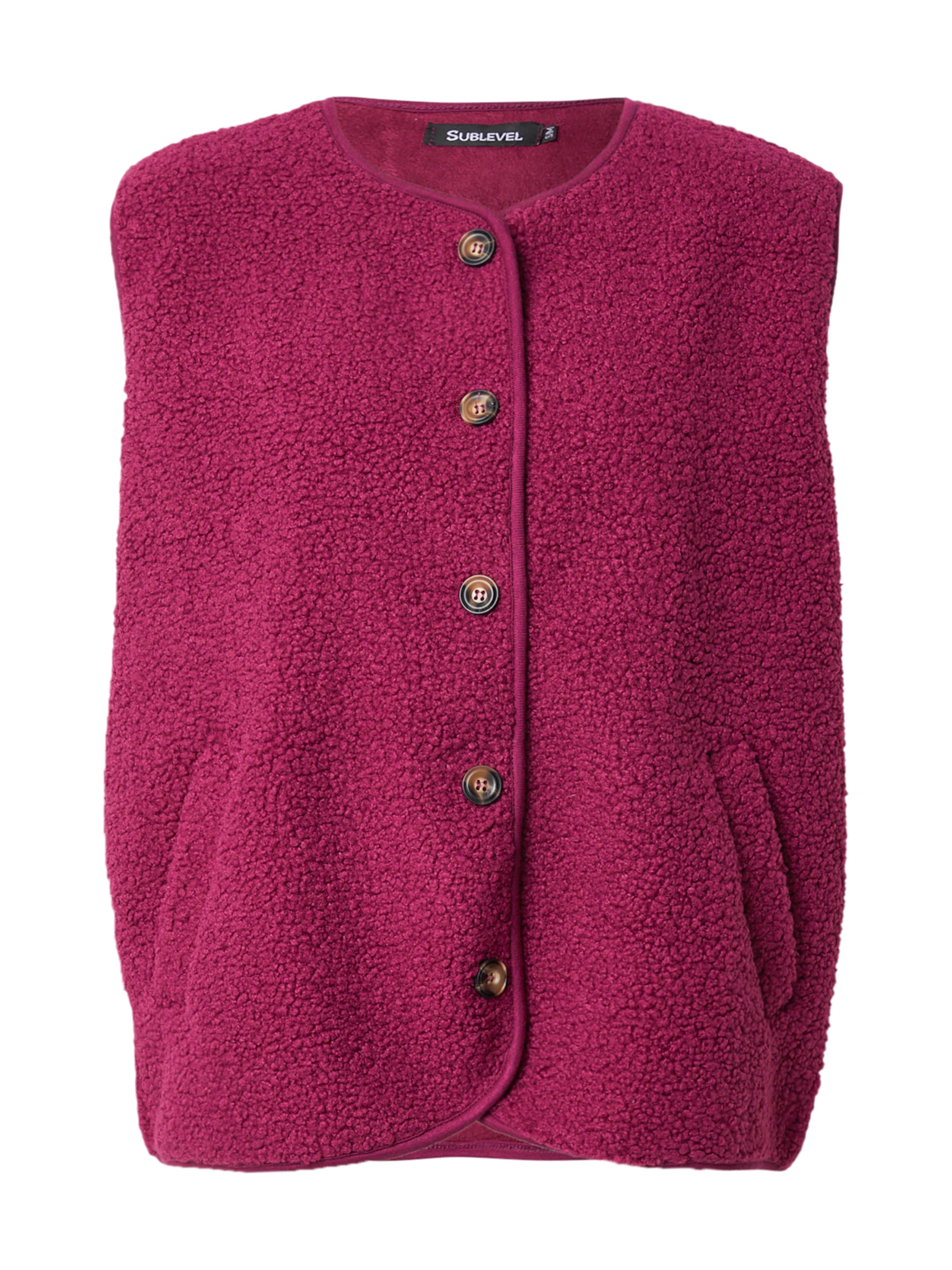 Gilet di Sublevel in lilla: frontale
