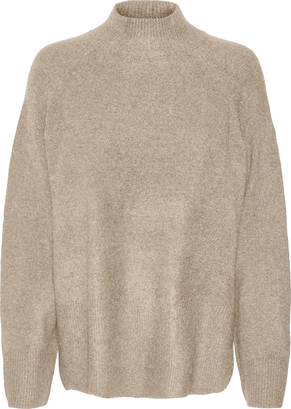 VERO MODA Pullover 'New Wind' in Hellbraun VERO MODA Pullover 'New Wind' in Hellbraun