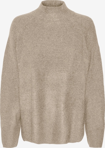 VERO MODA Sweater 'New Wind' in Brown: front