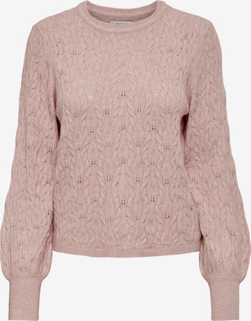 ONLY Sweater 'FIA KATIA' in Pink: front