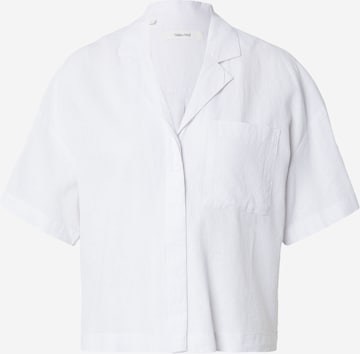 Chemisier 'SLFFIELLA' SELECTED FEMME en blanc : devant