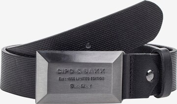 CIPO & BAXX Belt in Black: front