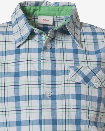 s.Oliver - Regular Fit Camisa em branco