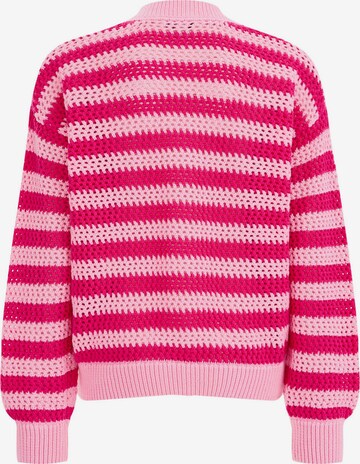 Cardigan WE Fashion en rose