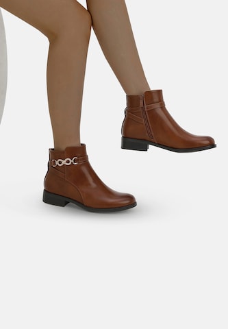 Bottines Elara en marron