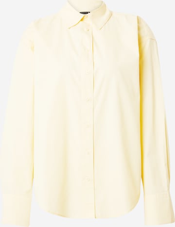 Gina Tricot - Blusa en amarillo: frente