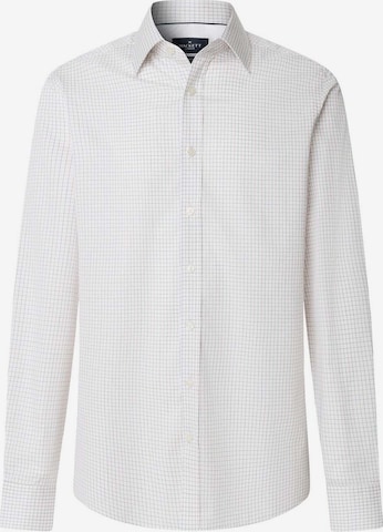 Hackett London Button Up Shirt in White: front