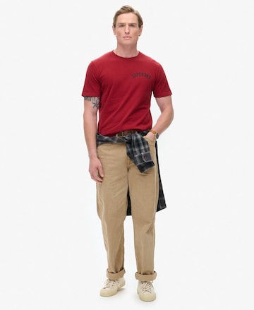 Superdry Shirt in Rood