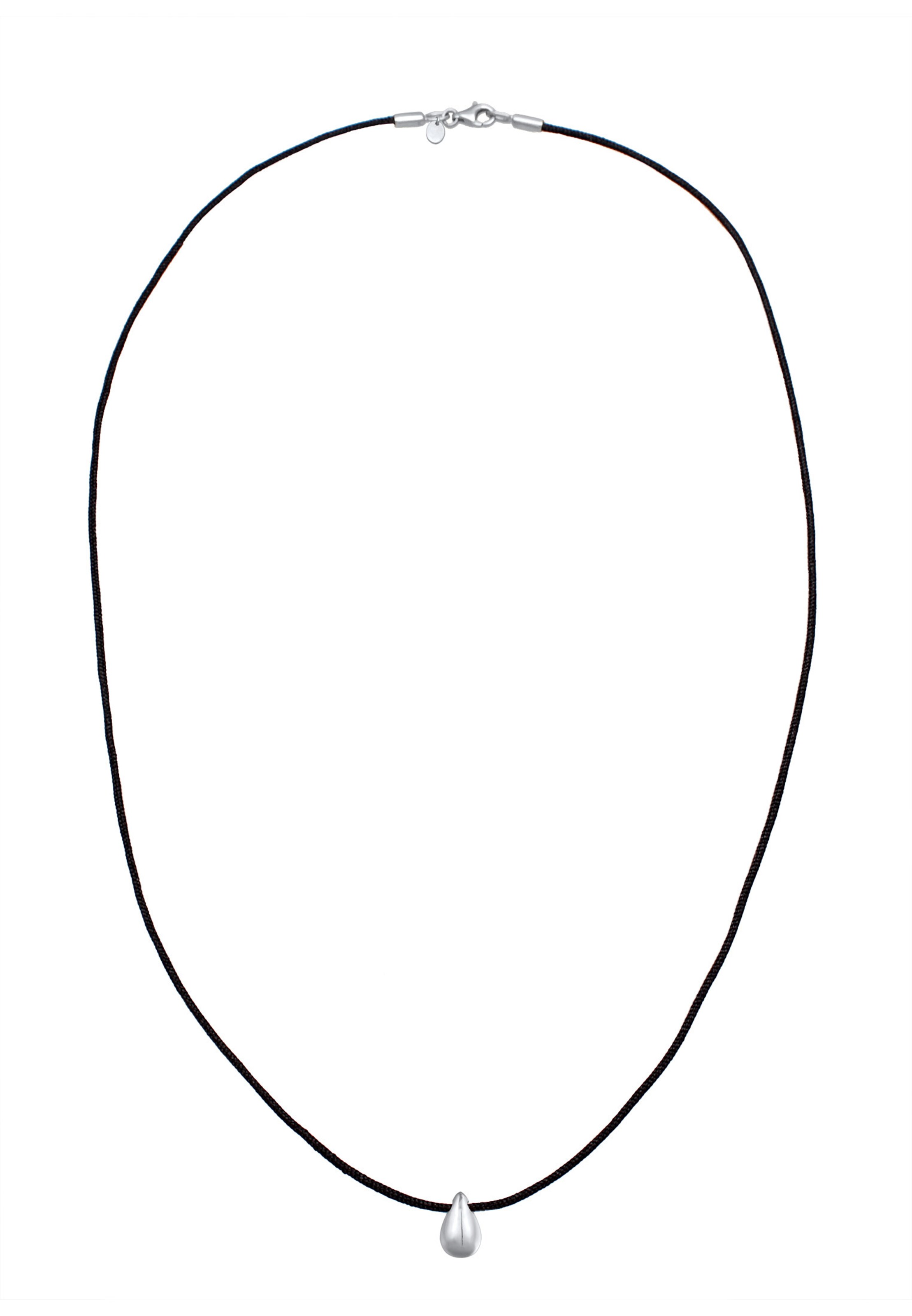 ELLI PREMIUM Kette in Schwarz: Vorderseite