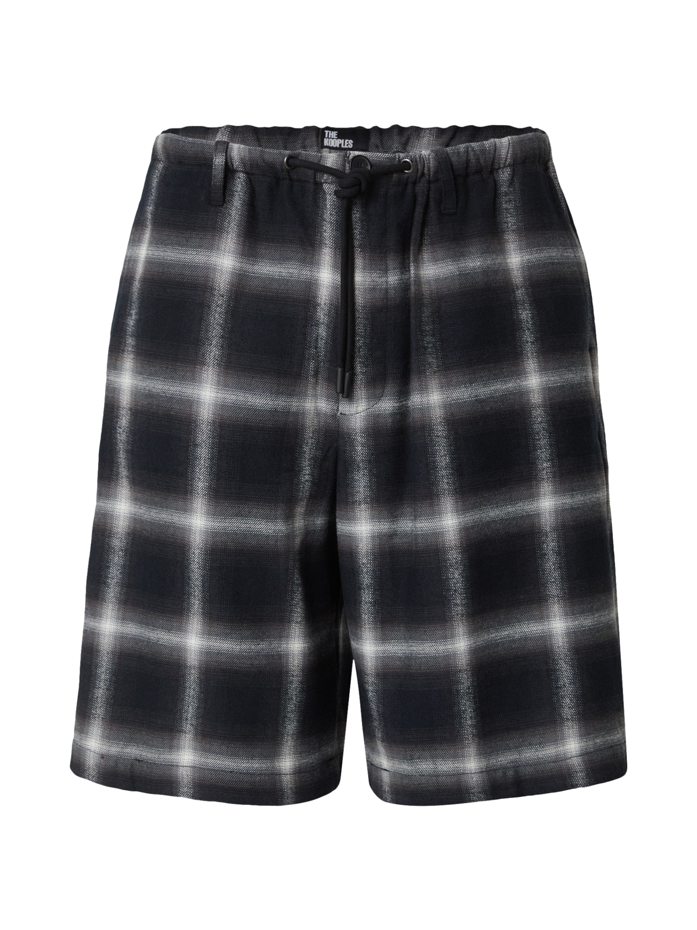 The Kooples Loosefit Παντελόνι σε μαύρο: μπροστά