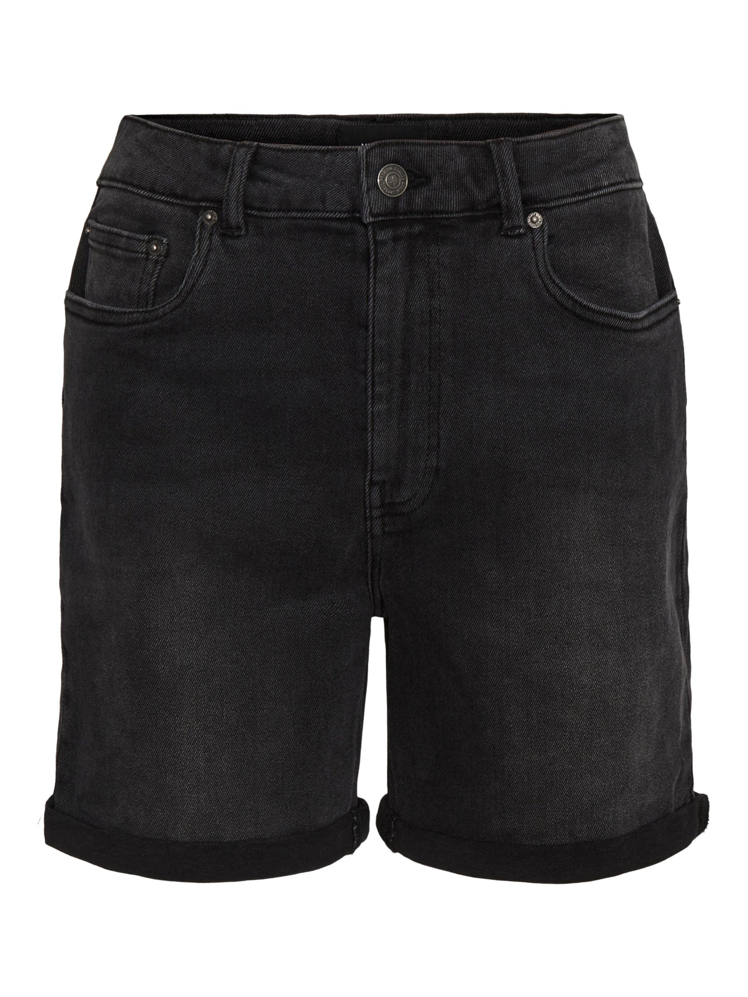 VERO MODA Štandardný strih Džínsy 'Joana' - Čierna: predná strana