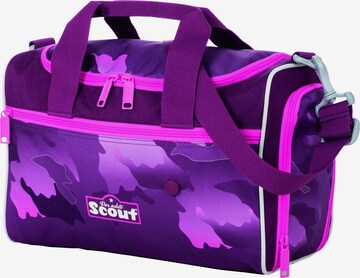 Sac week-end SCOUT en violet : devant