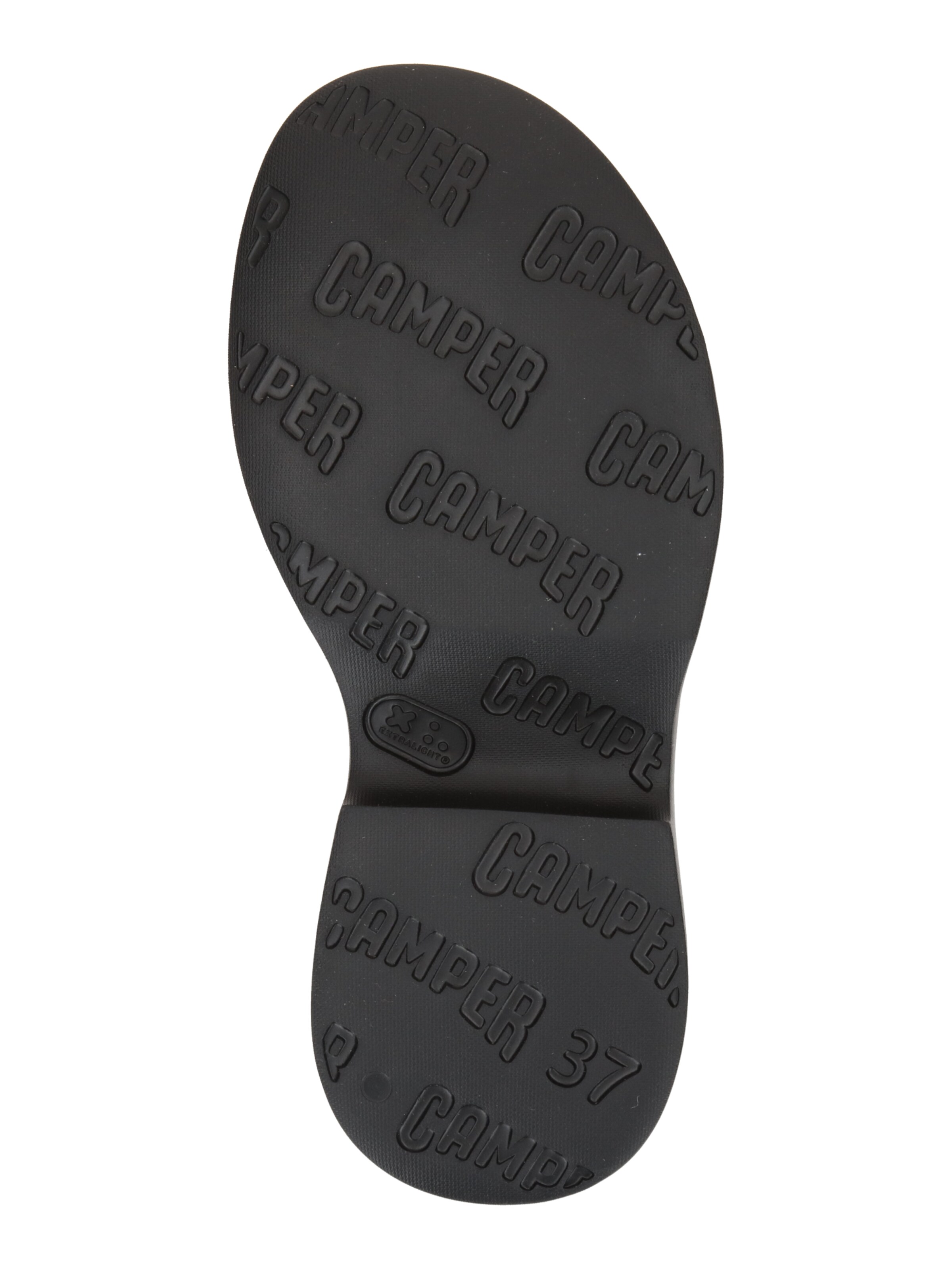 Sandale cu baretă 'Tasha' de la CAMPER pe negru