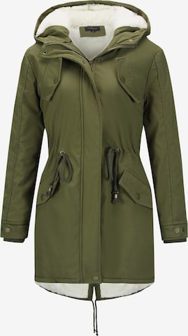 Youthup Winter Jacket in Green: front