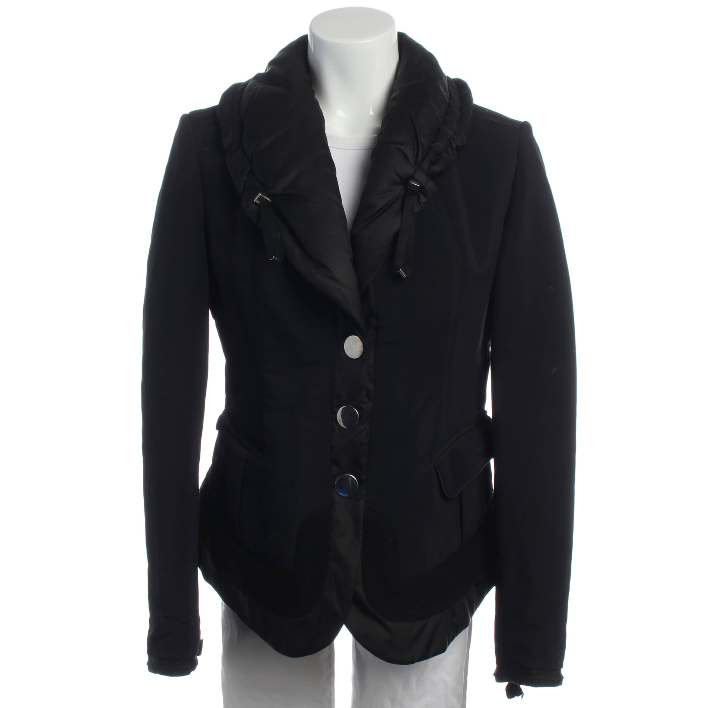 High Use Winterjacke / Wintermantel L in Schwarz: Vorderseite