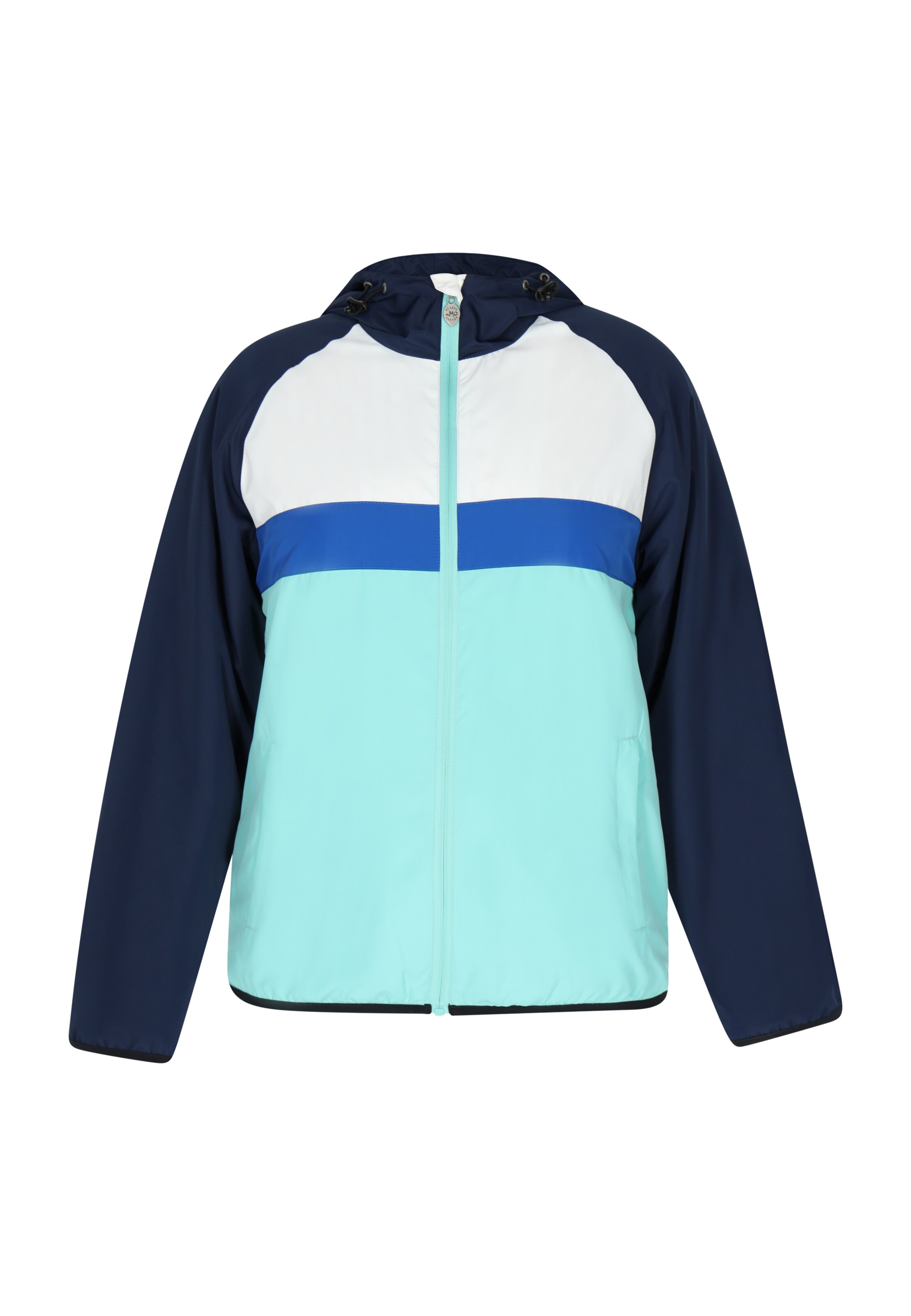 myMo ATHLSR Jacke in Blau: Vorderseite