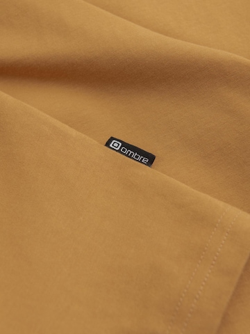 T-Shirt Ombre en beige