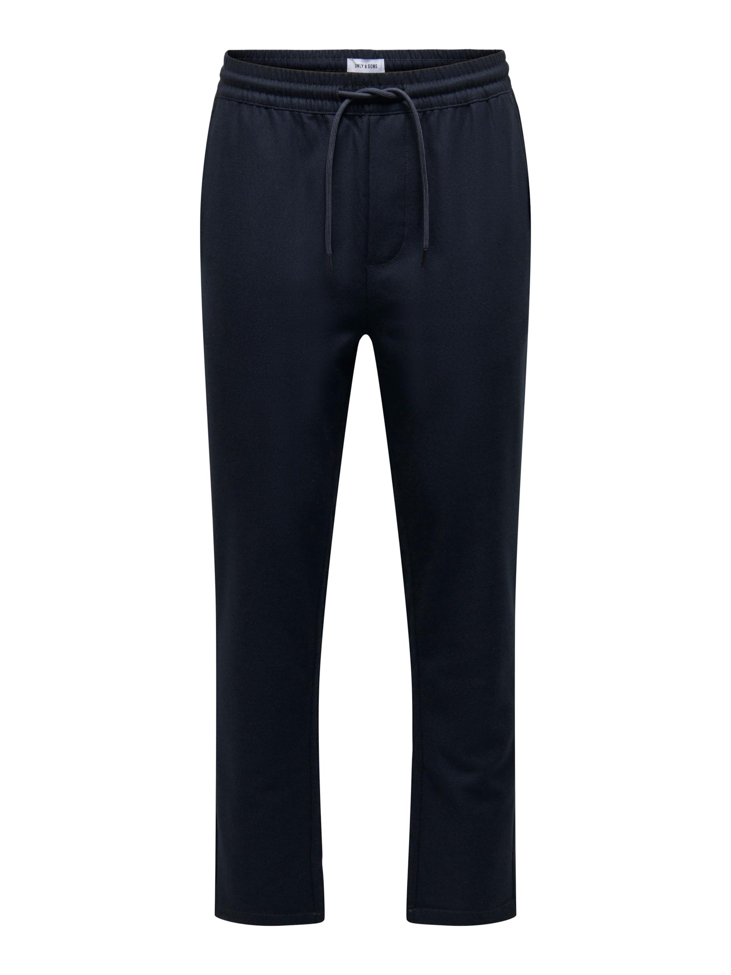 Only & Sons Normalny krój Spodnie 'LINUS' w kolorze niebieski: przód
