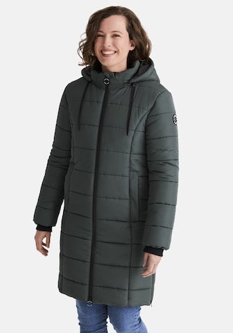 STOOKER WOMEN Mantel 'Julia' in Grün: Vorderseite