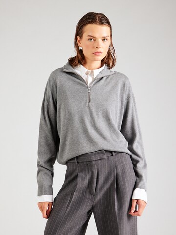 Pull-over 'Joely' mbym en gris : devant