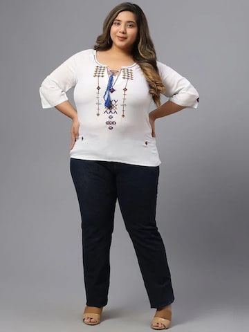 PfauGermany Oversized Shirt in White