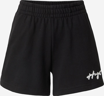 HUGO Red Regular Shorts  'Nashari' in Schwarz: predná strana