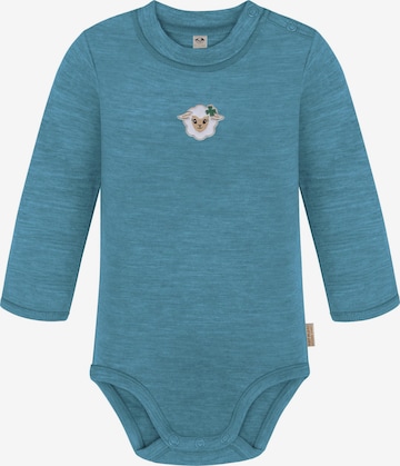 Barboteuse / body 'Tuai' normani en bleu : devant