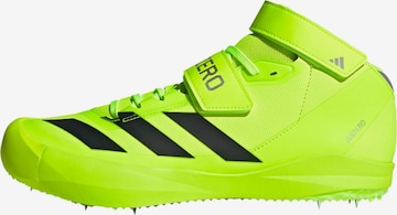 Chaussure de course 'Adizero' ADIDAS PERFORMANCE en vert : devant