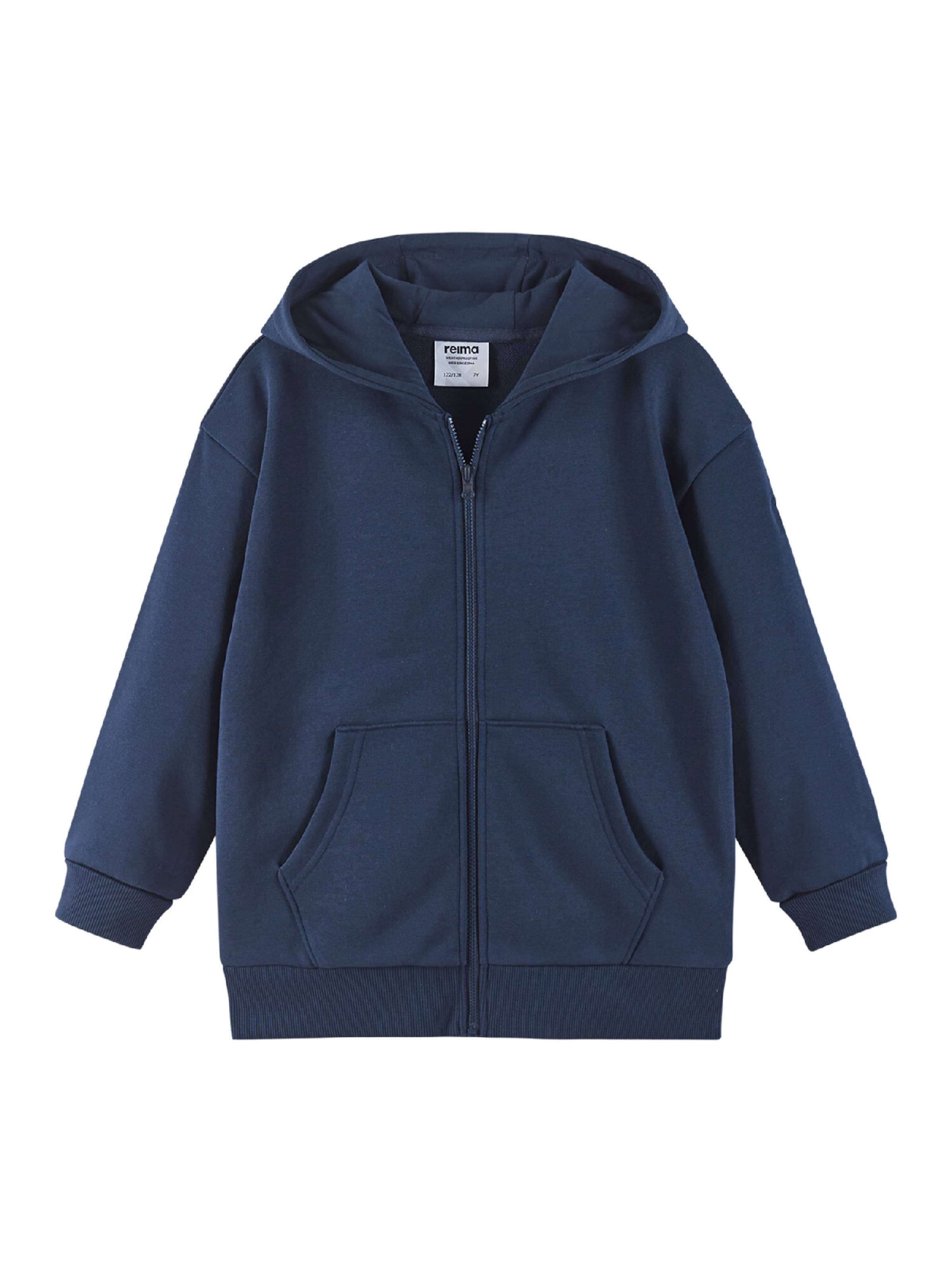 Veste de survêtement ' Huppuri ' Reima en bleu : devant