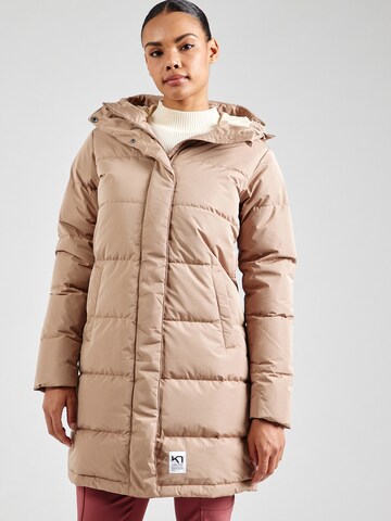 Kari Traa Outdoormantel 'KYTE' in Beige: Vorderseite