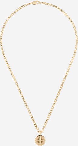 BOSS Necklace 'NORTH' in Gold: front