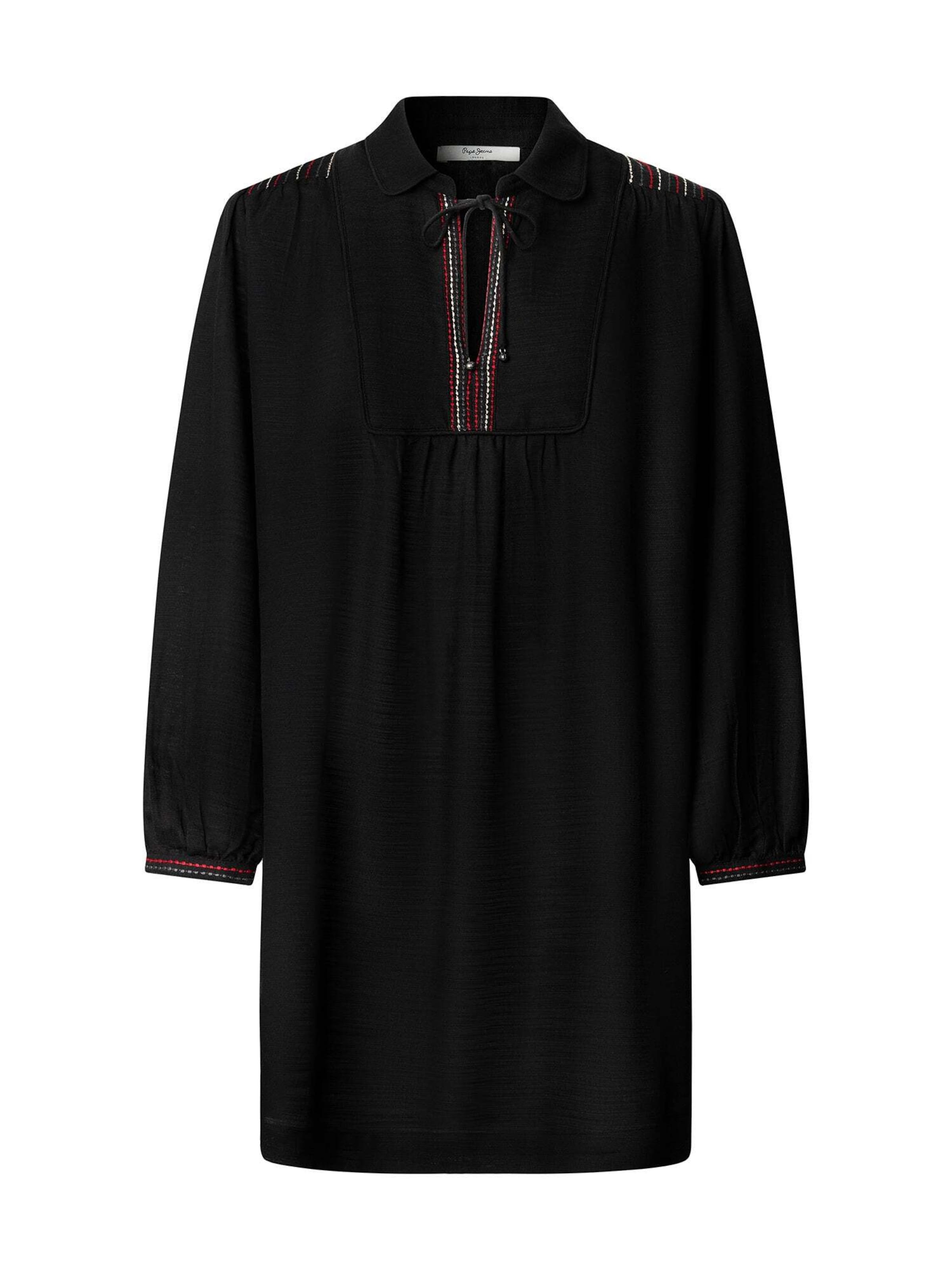 Robe 'Joanna' Pepe Jeans en noir : devant
