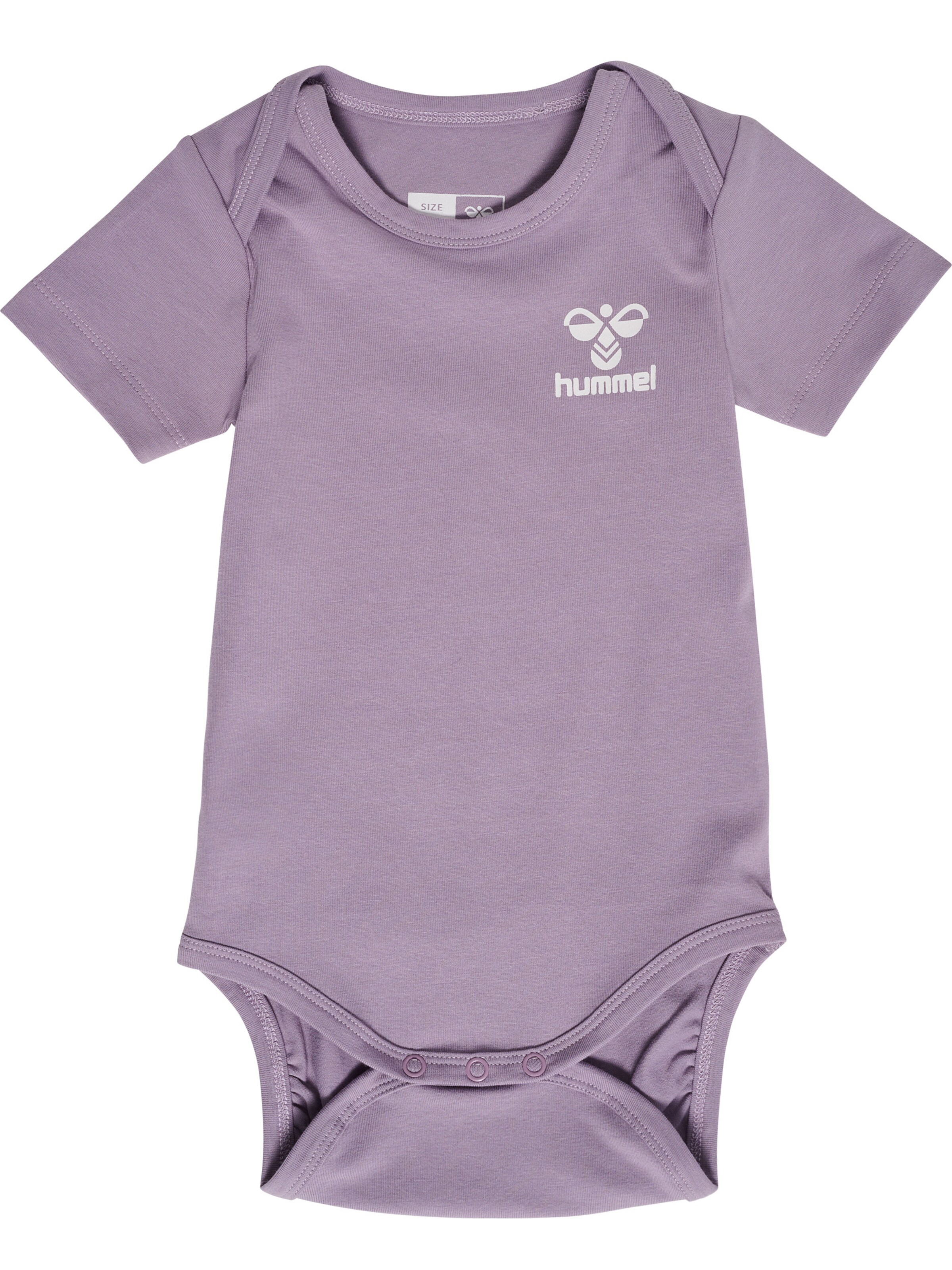 Barboteuse / body Hummel en violet : devant