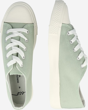 Baskets basses Dorothy Perkins en vert