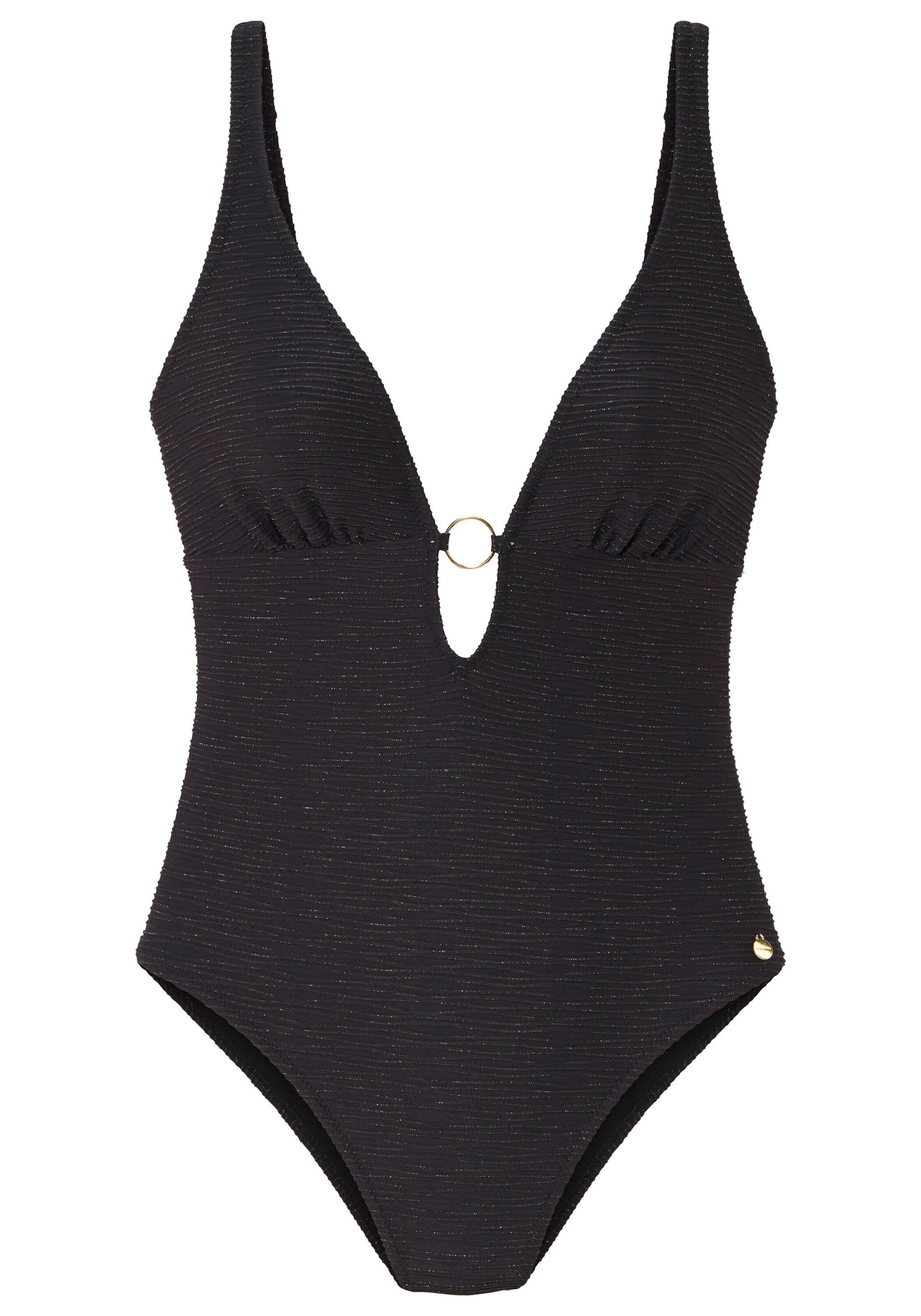 Maillot de bain LASCANA en noir : devant