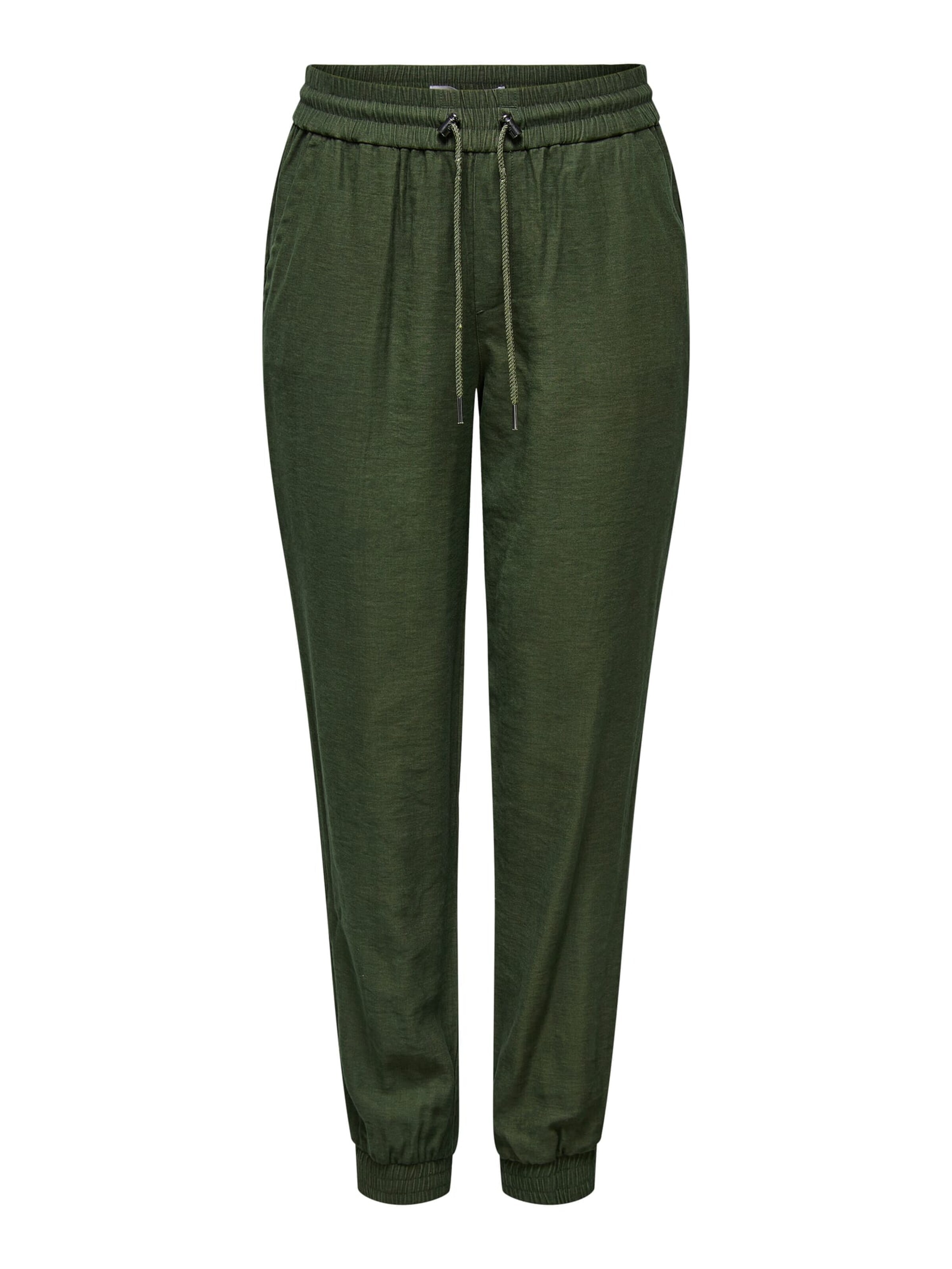 ONLY Baggy Broek 'kelda-emery' in Groen: voorkant