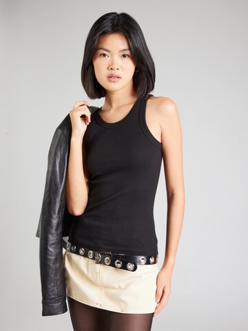 WEEKDAY Top in Rood: voorkant
