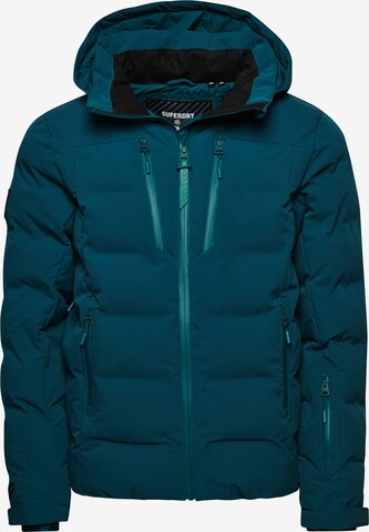 Veste de sport 'SKI RADAR PRO' Superdry en bleu : devant