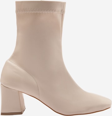 Trendyol Enkellaarsjes in Beige: voorkant