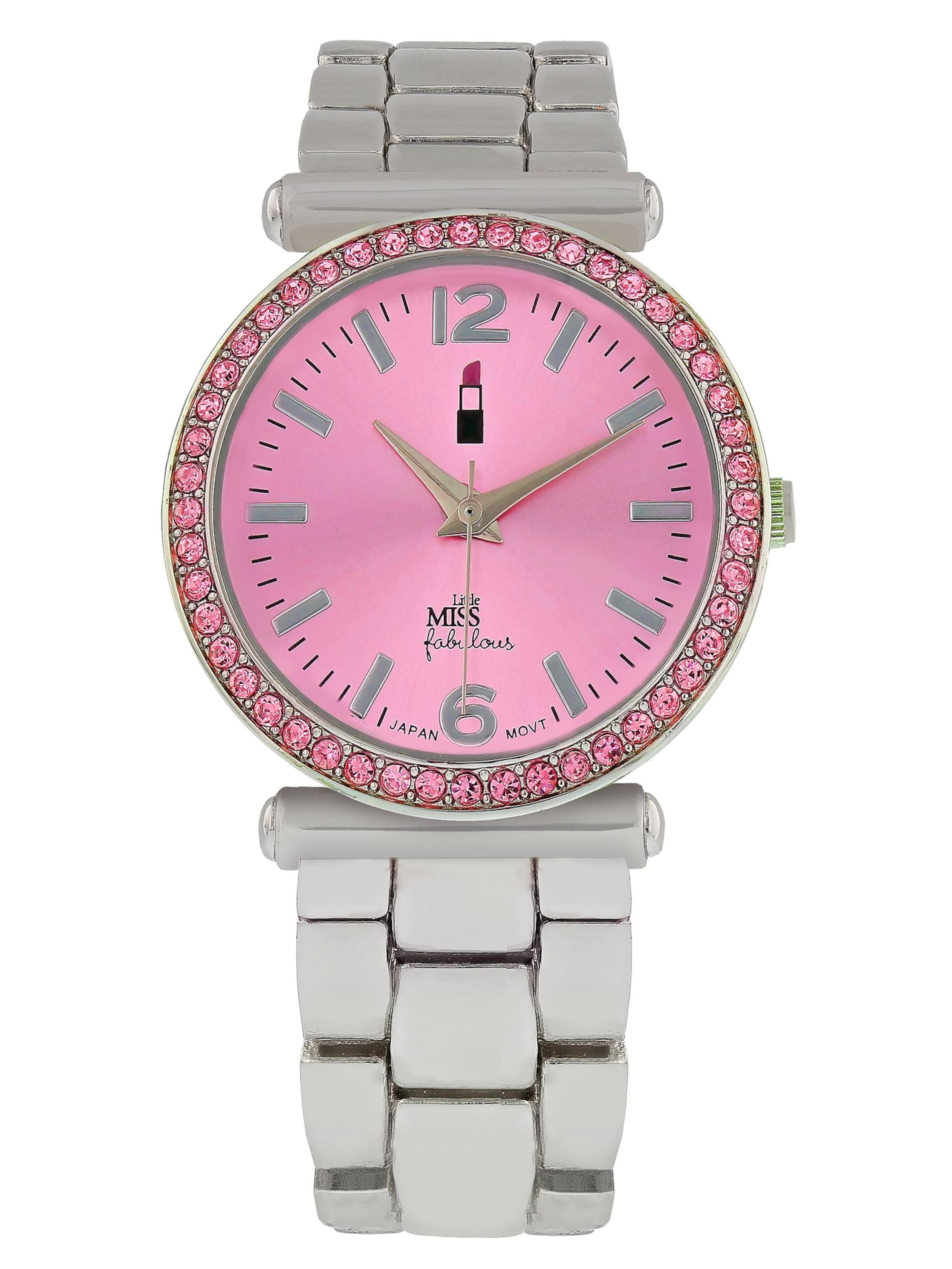 Lucardi Analoog horloge in Zilver: voorkant