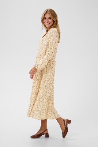 SAINT TROPEZ Jurk 'Eda' in Beige