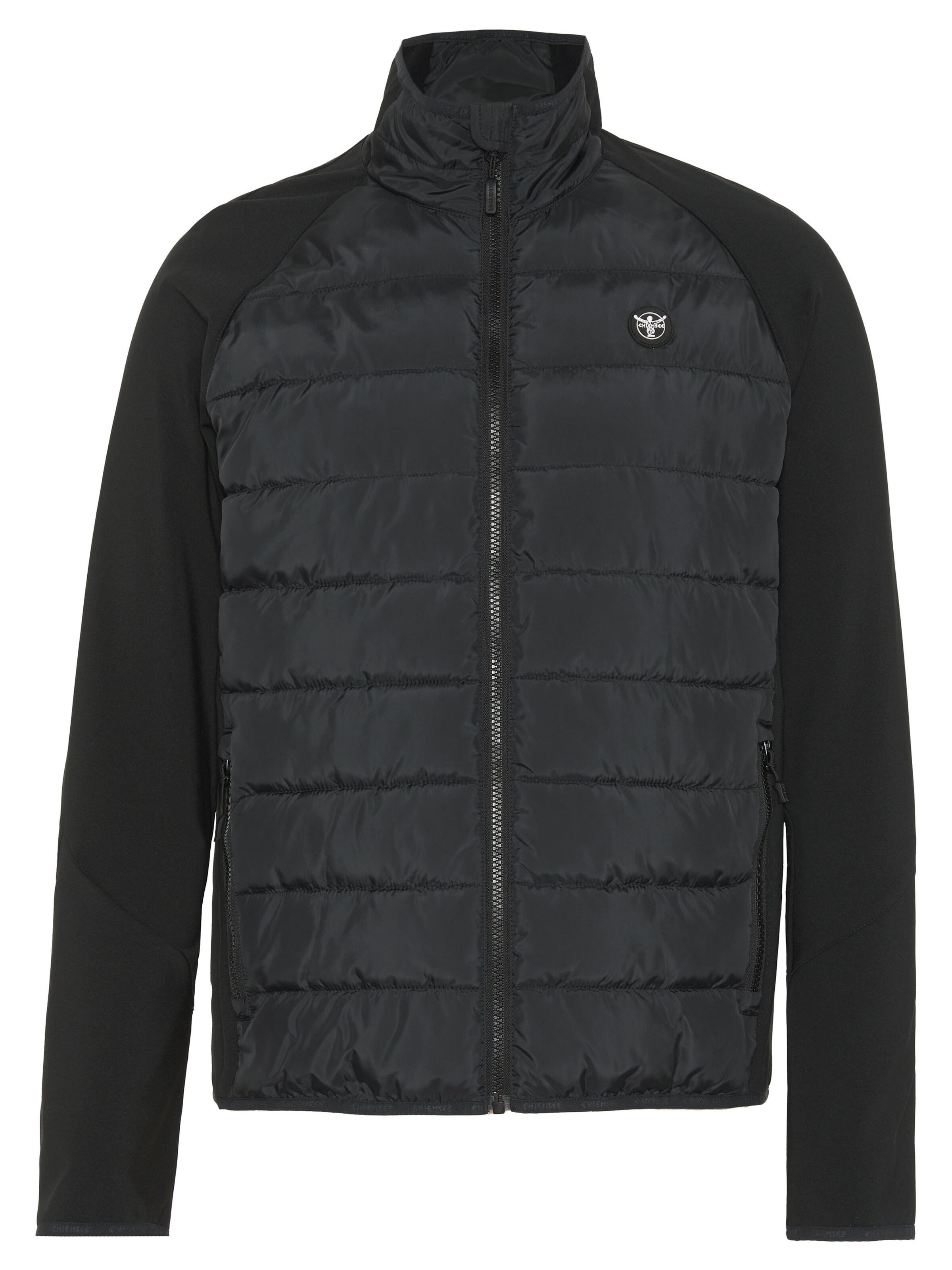CHIEMSEE Performance Jacket ' mit Kontrastdetails ' in Black: front