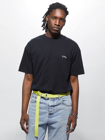 Young Poets Shirt 'Nik' in Black: front