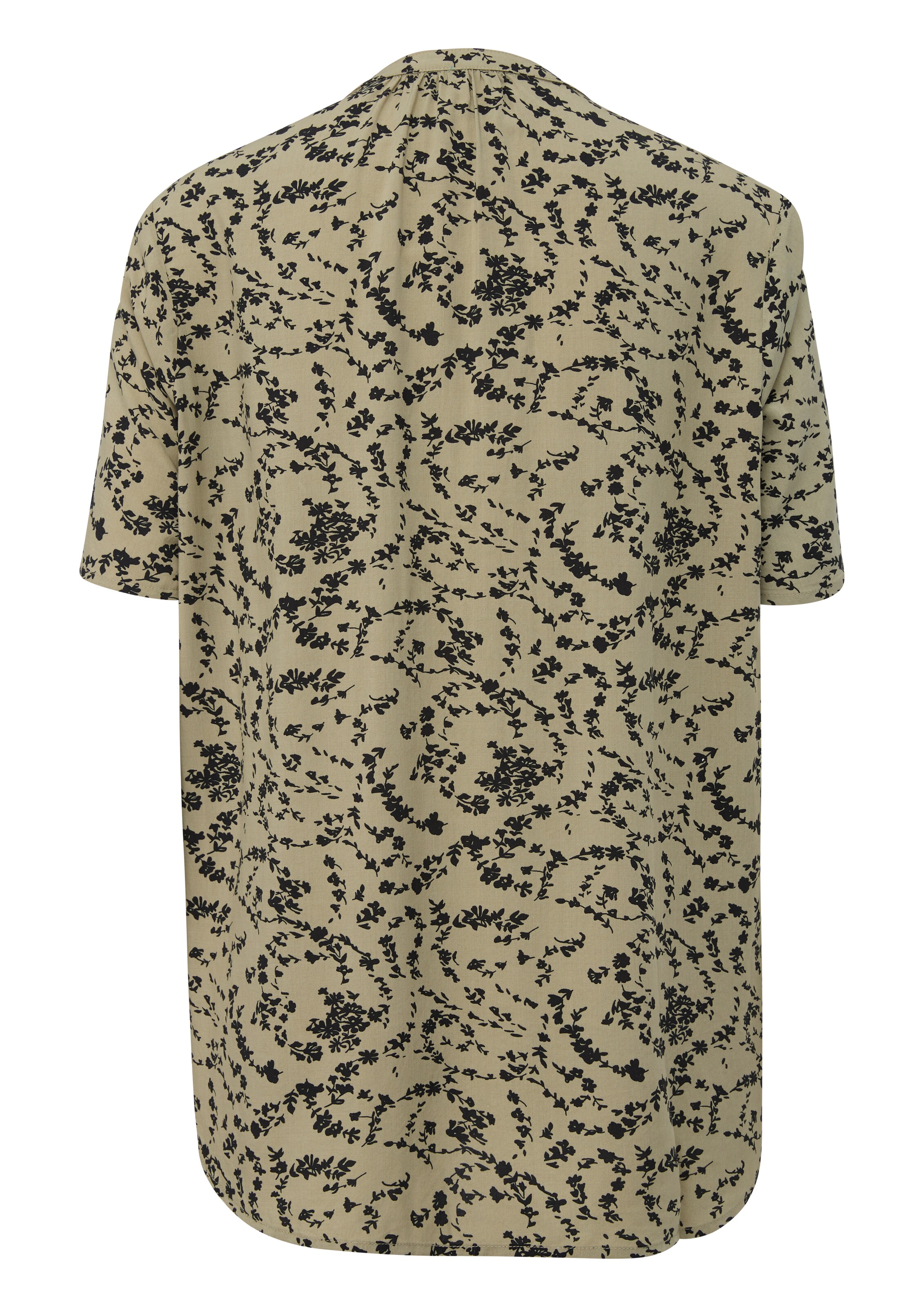 QS Блузка в Зеленый: сзади