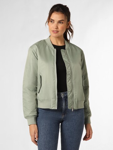 OUI Between-Season Jacket in Green: front