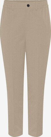 Pantalon à plis 'Camil' PIECES en beige : devant