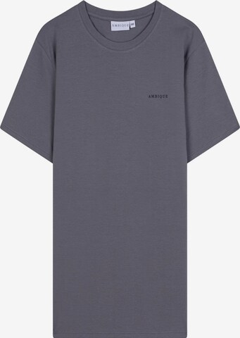 AMBIQUE Shirt 'JUSTIN' in Grey: front