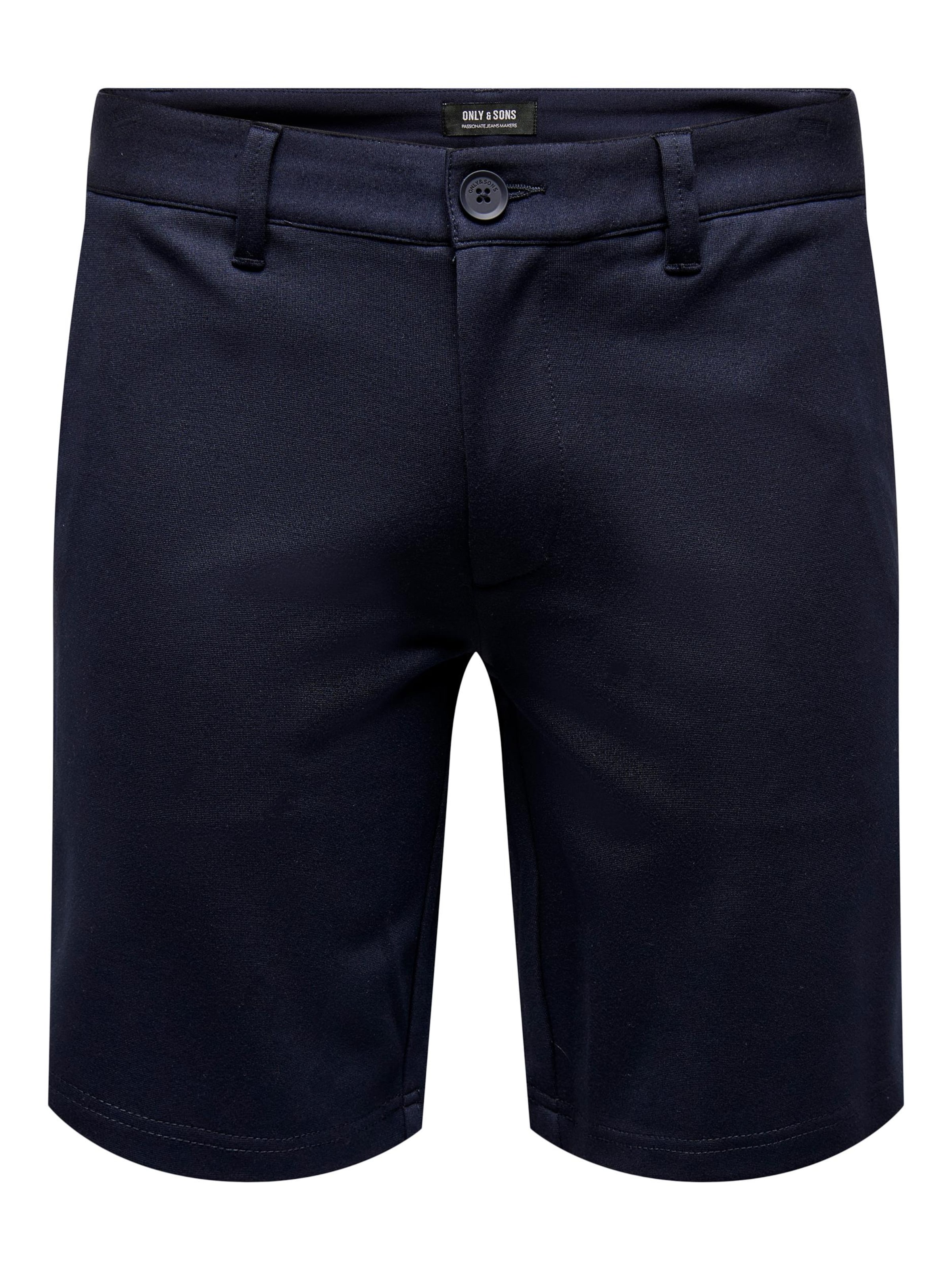 Only & Sons Regular Chino Pants 'Mark' in Blue: front