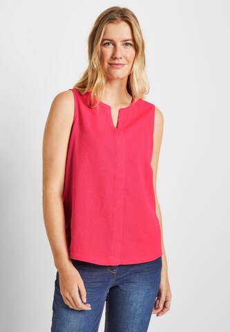 CECIL Top in Pink: front